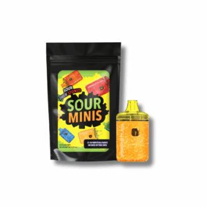 Sour Lemon - Sour Minis All-in-one Vape | 1g Strain | PERPETUAL