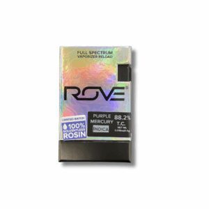 Purple Mercury | Premier Live Rosin Vape Pod | 0.5g Strain | Rove
