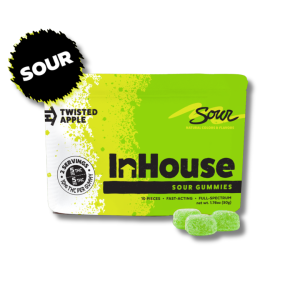 Sour Apple | Fast-Acting | Vegan | Gluten Free |100mg THC Strain | In House