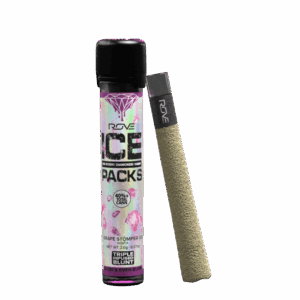 Rove | Ice Packs Rosin Infused Blunt | Grape Stomper OG | 2.0g