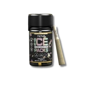 Kiwi Kush - Ice Hash, Live Rosin, Diamond Infused | Pre Roll | 5pk
