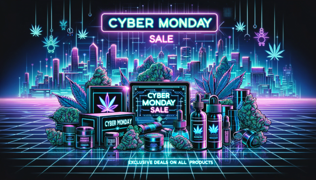 Cyber Monday 2023 weed delivery deals