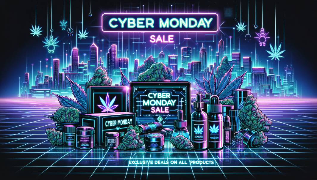 Cyber Monday 2023 weed delivery deals