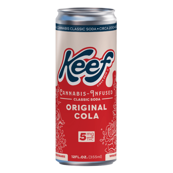 Original Cola | Infused Soda | 5mg Strain | Keef Soda