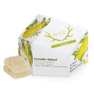 Pear | Gummies | 1:1 | THC:CBG | 200mg Strain | Wyld
