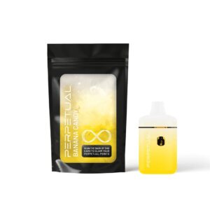 Banana Candy | Mini Disposable Vape | 1g Strain | PERPETUAL