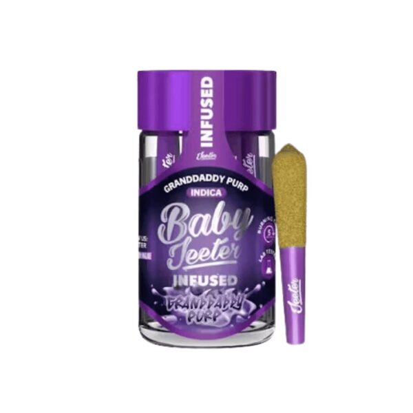 Grand Daddy Purple | Baby Jeeter | Infused Pre Roll | 5pk Strain | Jeeter