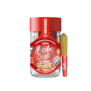 Strawberry Sour Diesel | Baby Jeeter | Infused Pre Roll | 5pk Strain | Jeeter