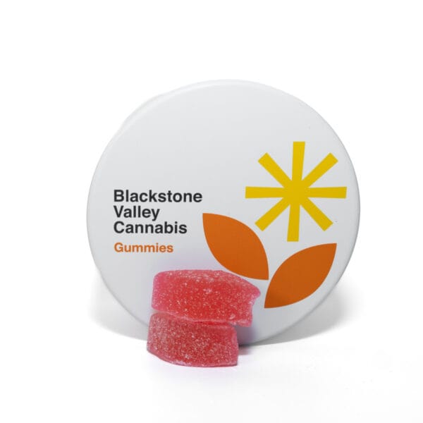 Black Cherry Gummies | Live Rosin | 100mg Strain | Blackstone Valley Cannabis