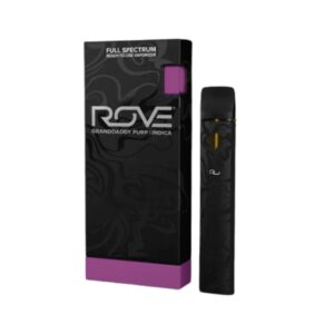 granddaddy purple | live resin diamonds | ready to use vape | 1g strain | rove | rolling releaf GrandDaddy Purple | Live Resin Diamonds | Ready to Use Vape | 1g Strain | Rove