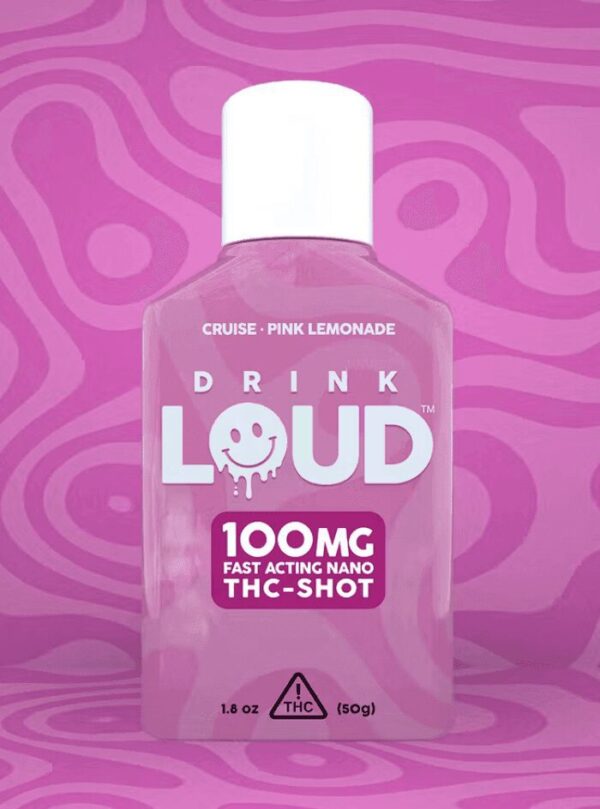 Pink Lemonade | THC Shot | 100mg Strain | Drink Loud