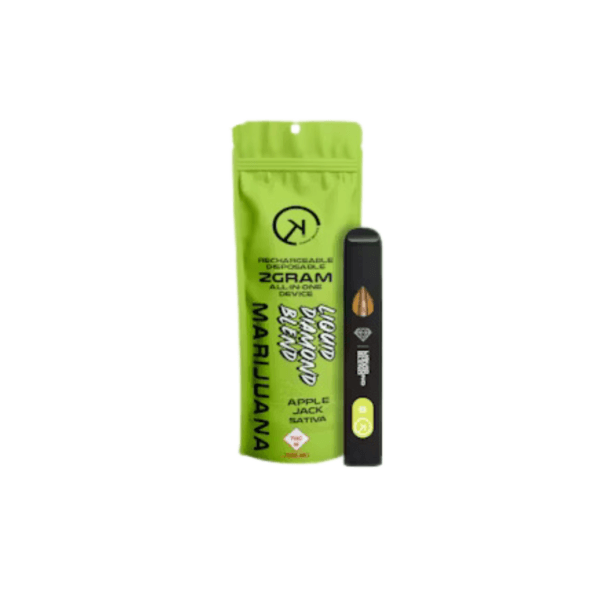 Apple Jack | 2g | Liquid Diamonds | Disposable Vape Strain | Kosmik