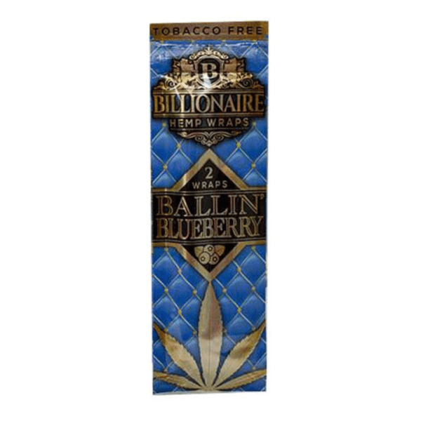 Ballin' Blueberry | Blunt Wrap | 2ct Strain | Billionaire Wraps