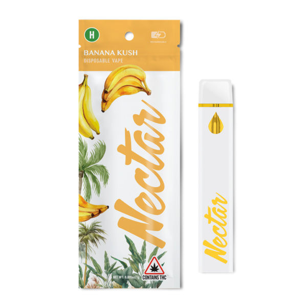 Banana Kush | Disposable Vape | 1g Strain | Nectar