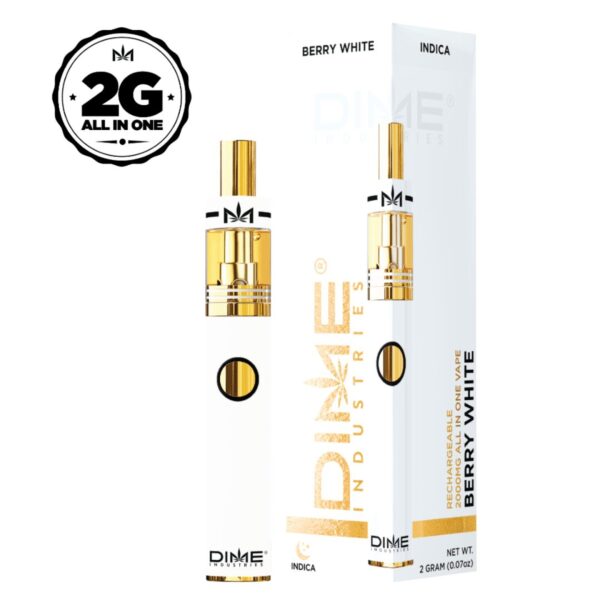 Berry White | Disposable Vape | 2g Strain | DIME Industries