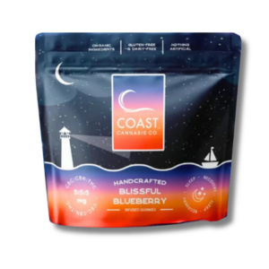 Blueberry Bliss | Gummies for Sleep and Recovery | 1:1:1 THC:CBC:CBN | 300mg Strain | Coast Cannabis