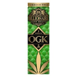 ogk | blunt wrap | 2ct strain | billionaire wraps | rolling releaf OGK | Blunt Wrap | 2ct Strain | Billionaire Wraps
