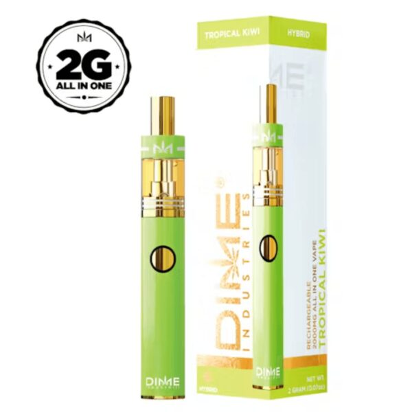 Tropical Kiwi | Disposable Vape | 2g Strain | DIME Industries