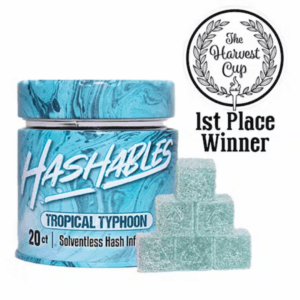 Tropical Typhoon | Hash Gummies | 100mg Strain | Hashables