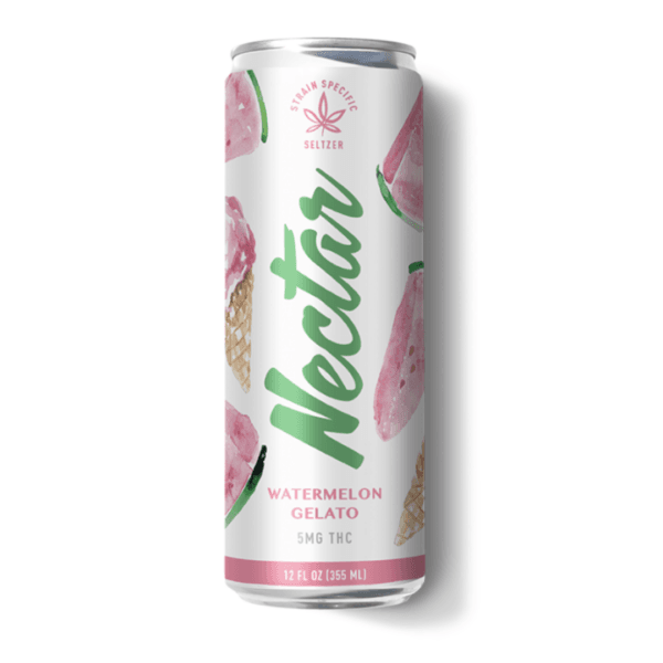 Watermelon Gelato Seltzer | 5mg Strain | Nectar