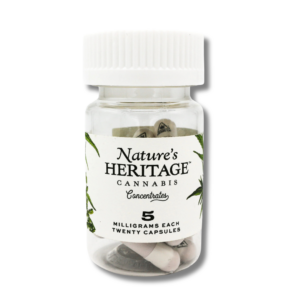 RSO | Capsules | 100mg Strain | Natures Heritage