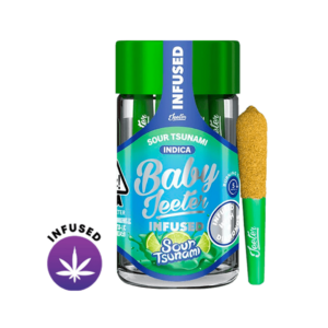 Sour Tsunami - Baby Jeeter - Infused Pre Roll - 5pk - 2.5g Strain | Jeeter