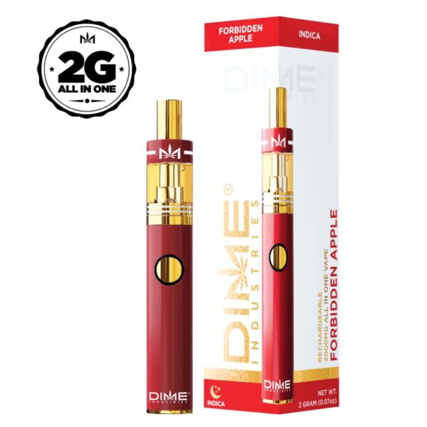 Forbidden Apple - Disposable Vape - 2g Strain | DIME Industries