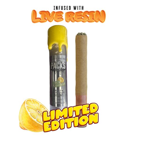 Lemon Gumdrop - PACKWOODS - Infused Blunt - 2.5g Strain | PACKS