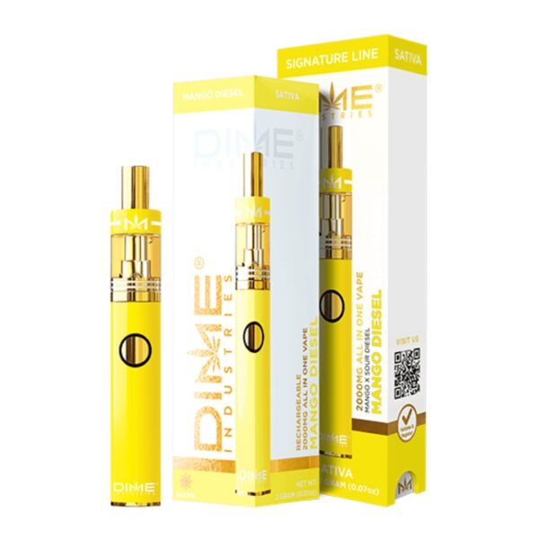 Mango Diesel - Disposable Vape - 2g Strain | DIME Industries