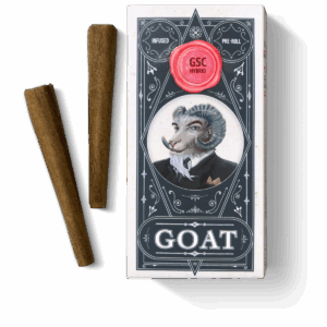 Girl Scout Cookies | INFUSED BLUNT | 2pk | 1.2g Strain | GOAT