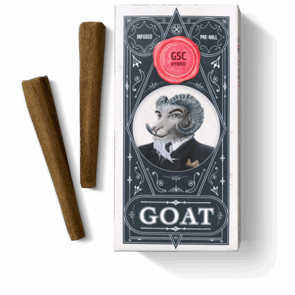 Girl Scout Cookies | INFUSED BLUNT | 2pk | 1.2g Strain | GOAT