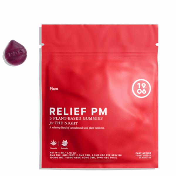 Plum Gummies - Pain Relief PM - 100mg Strain | 1906