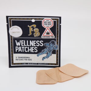 Transdermal Wellness Patches | 3pk | THC:CBD Strain | Freshly Baked