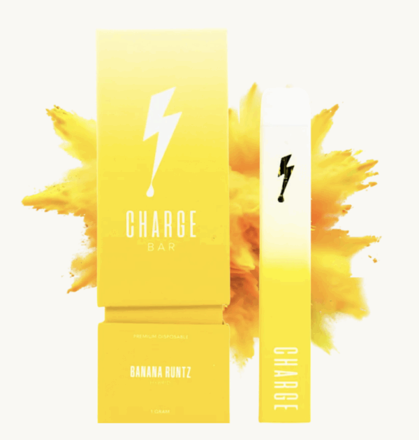 Banana Runtz - Disposable Vape - 1g Strain | Charge Bar