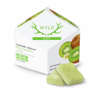 Kiwi Gummies - 100mg THC : 100mg THCV Strain | Wyld