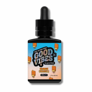 Orange Creamsicle - THC Syrup Tincture - 1000mg Strain | Good Vibes