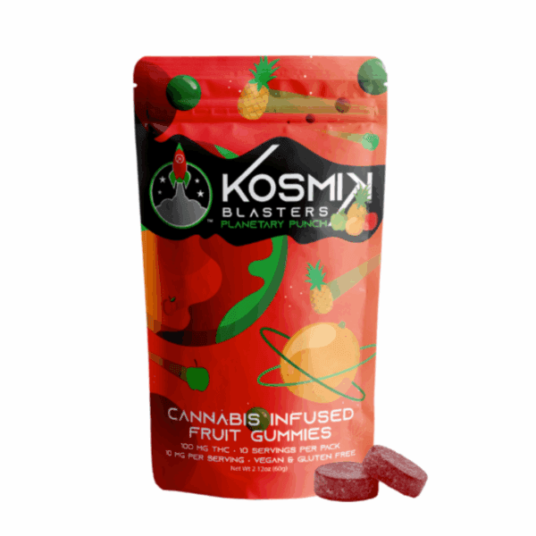 Planetary Punch | Vegan Gummies | 100mg Strain | Kosmik