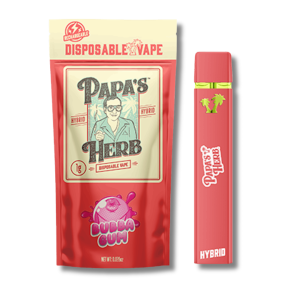 Bubba Gum - Disposable Vape - 1g Strain | Papas Herb