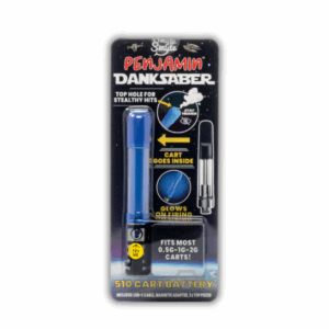 Danksaber | Vape Battery | 510 | Assorted Colors Strain | Penjamin