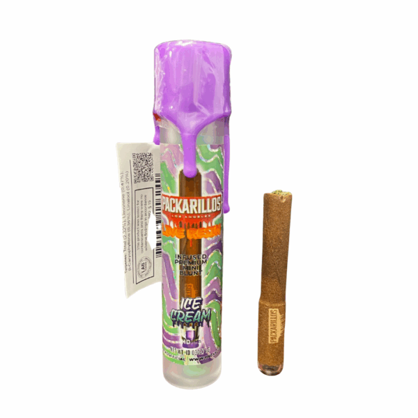 Ice Cream - PACKARILLOS - Live Resin Infused Blunt - 1g Strain | PACKS