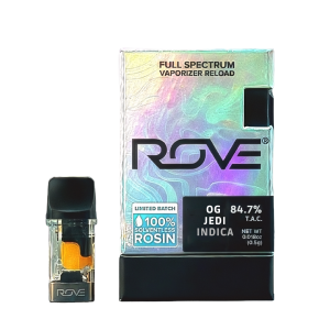 OG Jedi - Hash Rosin - Vape Reload - 0.5g Strain | Rove
