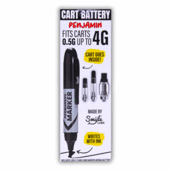 Permanent Marker | Vape Battery | 510 Strain | Penjamin
