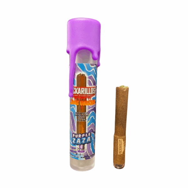 Purple Zaza - PACKARILLOS - Live Resin Infused Mini Blunt - 1g Strain | PACKS