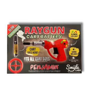 Ray Gun | 510 Vape Battery | Glow in the Dark Strain | Penjamin