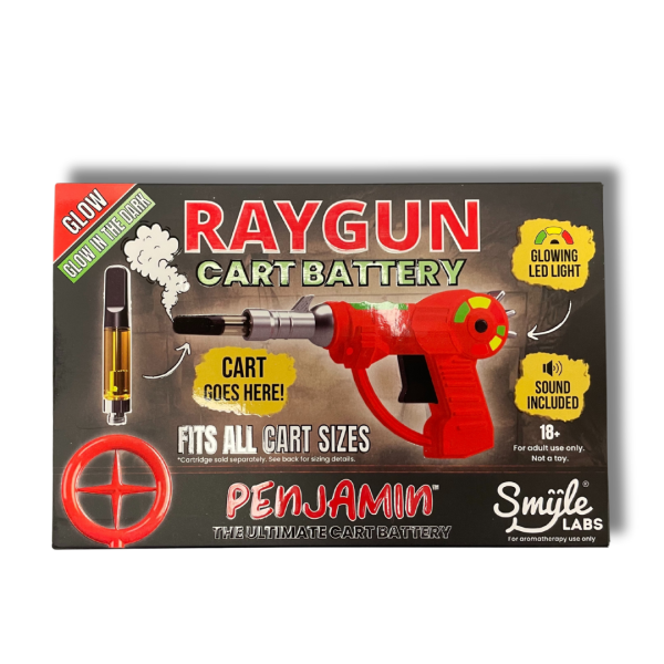 Ray Gun | 510 Vape Battery | Glow in the Dark Strain | Penjamin