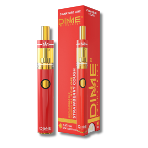 Strawberry Cough - Disposable Vape - 2g Strain | DIME Industries