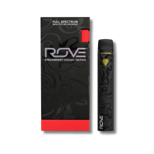 Strawberry Cough | Live Resin Diamonds | Ready-to-use Vape | 1g Strain | Rove
