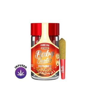 Fire OG - Baby Jeeter - Infused Pre Roll - 2.5g - 5pk Strain | Jeeter
