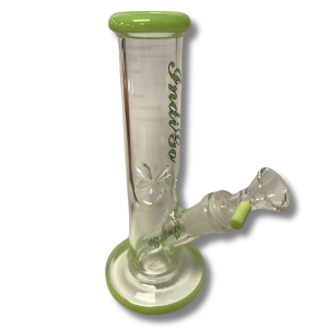 8in Straight Tube Bong Strain | Indigo