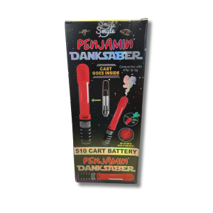 Danksaber | Vape Battery | 510 | Red Strain | Penjamin